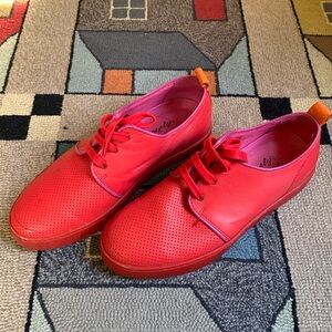 Genuine Leather Walking Shoe, Sneaker